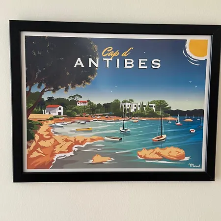 Appartement Cosy 2 Pieces Design Elegant Proche Gare D'antibes